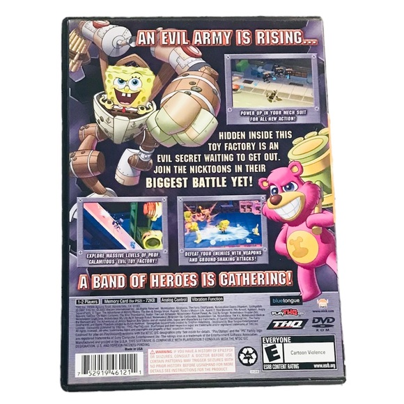 PlayStation 2 Nicktoons Attack Of The Toybots Video Game - Picture 3 of 3